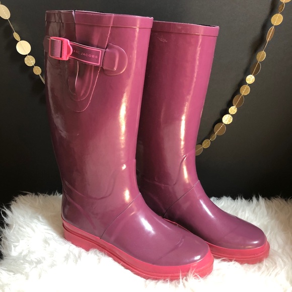 marc jacobs pink boots